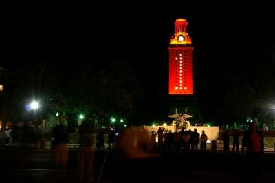 Activity at Littlefield Fountain