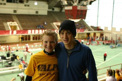 Rach and Keith at the Redbird Invitational
