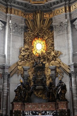 Bernini's Starburst Dove Window