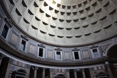 The Pantheon's Dome, Rome