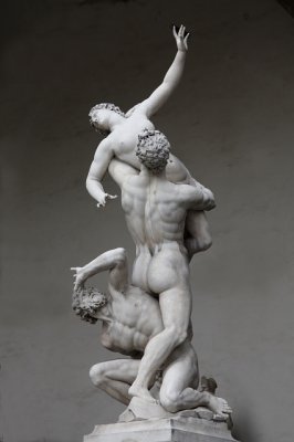 Rape of the Sabines, by Giambologna (Florence)