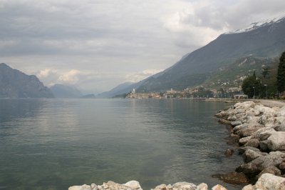 Strolling along Lake Garda