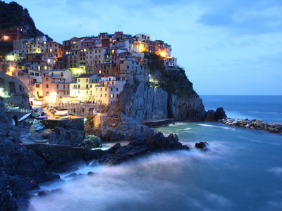 Manarola at night