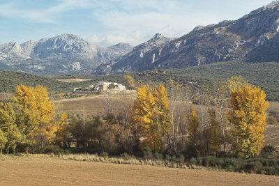 Trabuco-Rosario roadside view Andalucia Spain