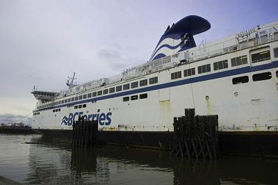 Spirit of Vancouver Island at Deas Dock