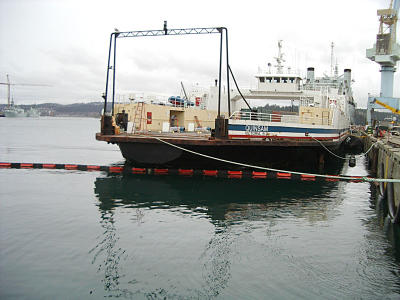 Quinsam at Esquimalt Graving Dock