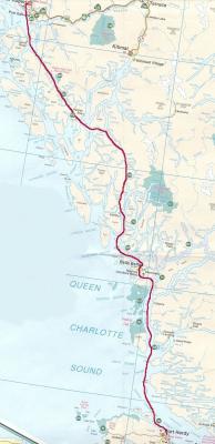 Complete Northern Ferry Route