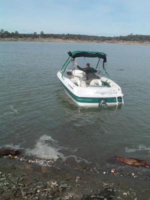 boat leaves