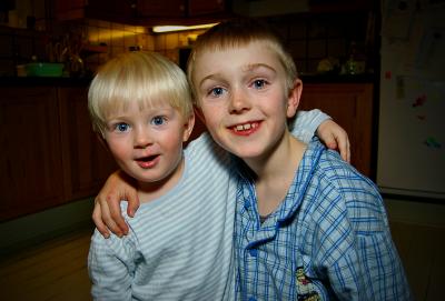 Blle 2 and Lukas