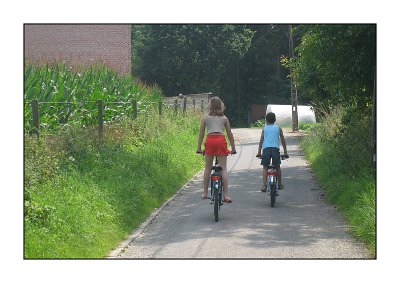 Bike tour in our neighbourhood, July 2008