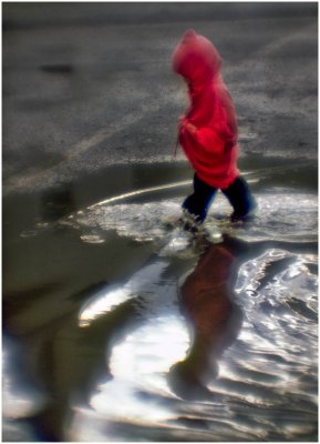 Puddle Jumping After the Rain