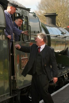 Exchanging the token at Carrog