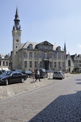 Market square, Town Hall and Belfry