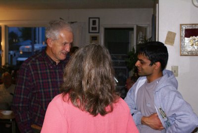 L - R: Ted - Nepal, Ginny - Teds wife, & Sunil - engineering student from Nepal