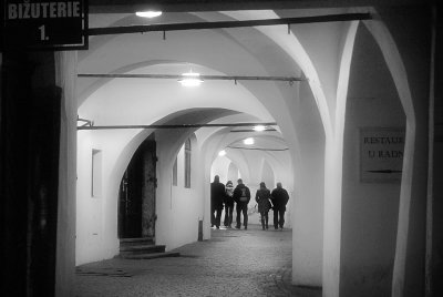 arches B&W Prague