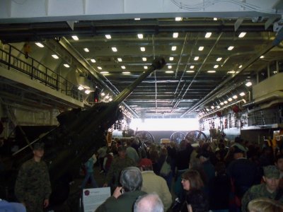 USS New York interior