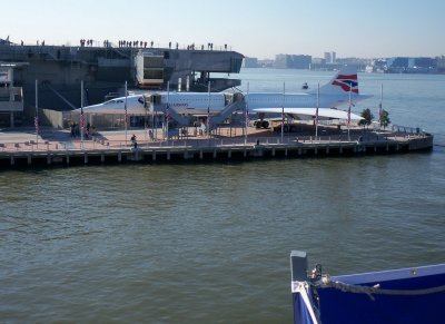 Concorde on the Hudson River