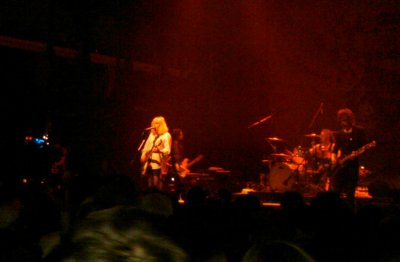 Courtney Love and band