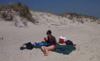 Mid-April beach party