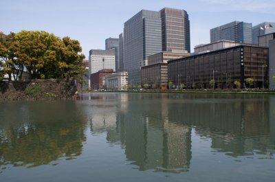 Hibiya Moat - View towards Kokyo-Gaien and Marunouchi