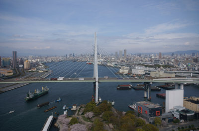 View from Ferris wheel, Osakako