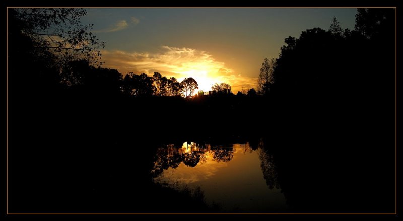 Sunset New Orleans Riverside