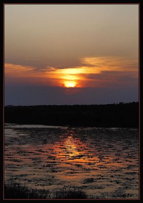 Sunset on Lake