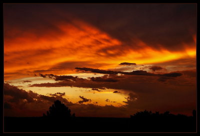 Sunset after Storm Centurion  2007