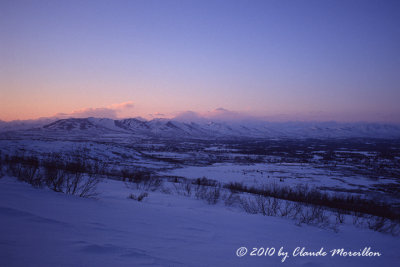 Views of Alaska Range and Mc Kinley