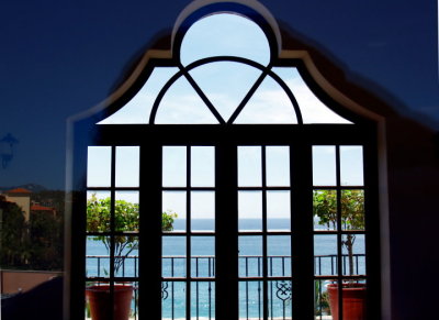 Door to Sea or Reflect to Courtyard
