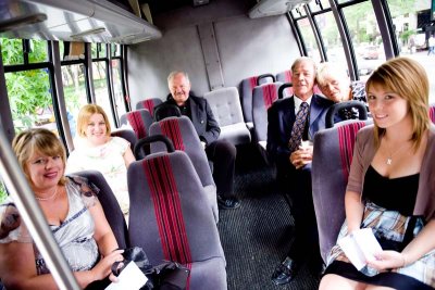 Guests in the bus