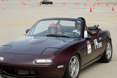 Smile, you're in a Miata!