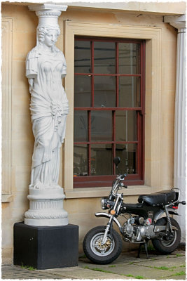 Venus and motorbike