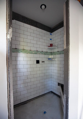 Shower in Master Bath