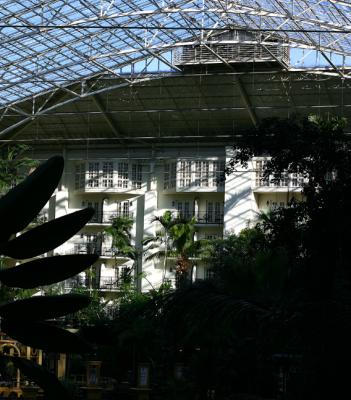 It never rains at Opryland Hotel