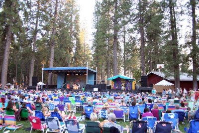 Meadow (left) and Spotlite stages