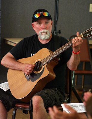 Guitarist at Sid Lewis' Jammin' 101, Cultural Stage