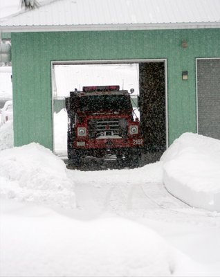 Butte County Fire Station 13, Stirling City, ready to serve