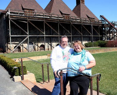 Alan and Donna at Hop Kiln
