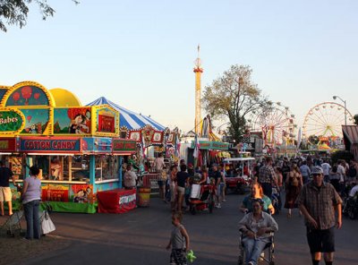 Early evening fair view