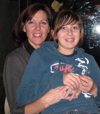 Becky and Annika