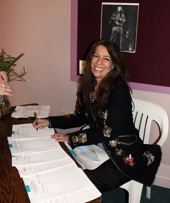 Paradise Chamber of Commerce's Melissa Schuster, silent auction manager