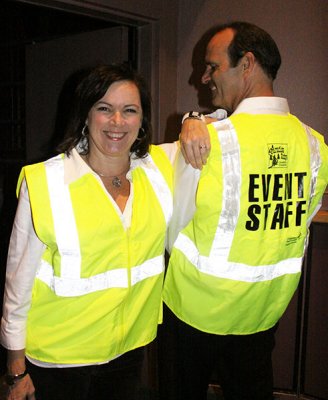 Friendly security team - Keitha and Brian