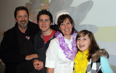 The Musers: Tim, Logan, Becky, and Annika