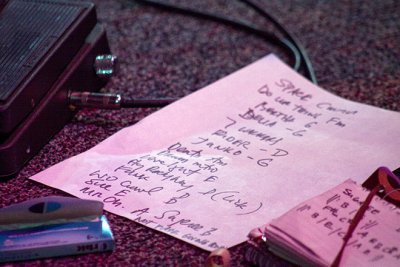set list