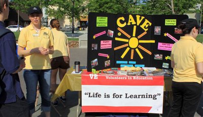 Community Action Volunteers in Education (CAVE) table