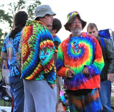 Showing their colors