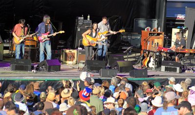 Jackie Greene's band, with guests Larry Campbell, Jeff Chimenti