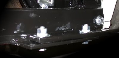 Rear anti sway bar chassis connection