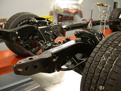 Completed rolling A-body chassis 2